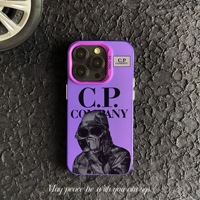 Nouvelle coque de téléphone à chargement magnétique sans fil personnalisée tendance de CP Company pour iPhone 16 15 14 13 Pro Max