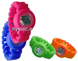 2024 Nouvelles montres en silicone Jelly à la mode