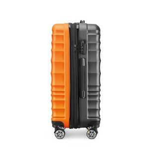 Valigia Piccola Colorblock, Regalo per Donne, Trolley con Password, Ruote Girevoli, Borsa da Viaggio, Valigia da 20 Pollici per Bambini - Product Image 3