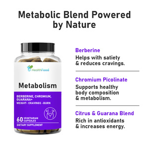 Capsules de métabolisme en gros OEM ODM avec L-Arginine, activent le métabolisme, augmentent l'énergie, riches en antioxydants - Product Image 2