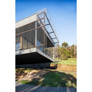 Villa moderna con estructura de acero ligero para uso hotelero con diseño de techo plano - Product Image 5