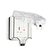 IP66 étanche extérieur 86 Type interrupteur prise boîte de jonction housse de protection spéciale boîtier d'instrument plus sûr pour jardin