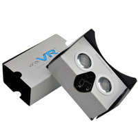 Vente chaude Conception Libre 3d VR Boîte Réalité Virtuelle Google Carton Smart vr Lunettes Vr Cinéma 360 Avec Contrôleur