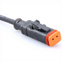 Connecteur électrique 250V Auto DEUTSCH DT, connecteur de câble moulé étanche IP67, vente directe d'usine