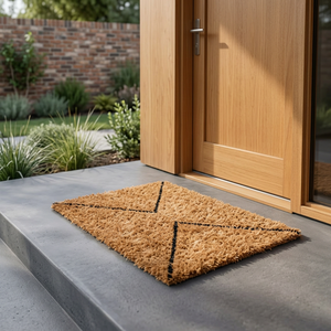Eco2go Vietnam Biodegradable Coconut Fiber Door <b>Mat</b>-Reversible Modern Washable Rug for Home & Office - Product Image 4
