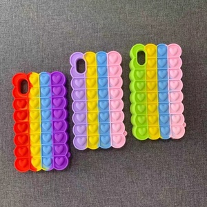 Funda Pop It para Teléfono, Funda de Silicona Antigolpes con Protección de Color, Carcasa de TPU para Teléfono Celular, para iPhone 12 13 - Product Image 6