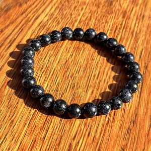 Bracelet en pierre naturelle, perles de verre colorées, bijoux astrologiques, service d'exportation mondial premium, support d'audit d'usine - Product Image 5