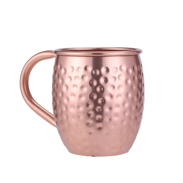 Factory Direct Aluminum Mugs Beer Cup Custom Brand Logo Copper Oxide Color Moscow Mug Mule Mug