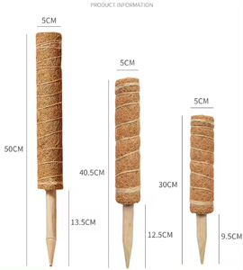 Top người bán tùy chỉnh Stackable xơ dừa rêu cực cho các nhà máy nhỏ leo cây cực Phụ kiện thiết kế sân vườn Dừa Xơ dừa Totem cực - Product Image 2