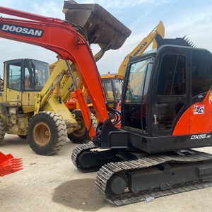 Used Doosan DX55 5.5t <b>Mini</b> Hydraulic Excavator for Agriculture - Intact Hydraulic System with Pump Core Components for Sale - Product Image 3