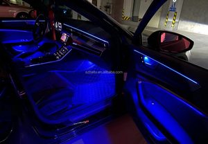 Cho Audi A6 A7 C8 xe nội thất ánh sáng môi trường xung quanh ánh sáng <span class=keywords><strong>AC</strong></span> Vent Audi nội thất xe <span class=keywords><strong>LED</strong></span> Strip Lights - Product Image 4