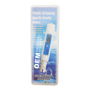 SA287 Salinomètre portable à main ATC 0-100ppt 2.0%FS OEM pour eau salée, <span class=keywords><strong>piscine</strong></span>, aliments et aquarium - Product Image 6
