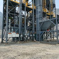 Centrale de malaxage de mortier sec entièrement automatique haute performance Guancheng pour la construction, dimensions personnalisables