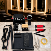 Machine à kératine en gros pour la fabrication de cheveux plats, mini machine à extensions de cheveux de type K, forte adhérence, anneaux de couleur, métal, marque personnalisée