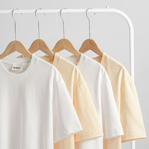 T-shirt col rond confortable en coton imprimé surdimensionné, vente chaude, streetwear, t-shirt personnalisé - Product Image 4