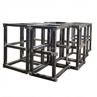 Fabrication sur mesure OEM de grandes structures métalliques en acier inoxydable et en aluminium pour le soudage d'équipements industriels