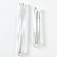 Bande de verre pour lustre en cristal avec taille personnalisable et multiples températures de couleur
