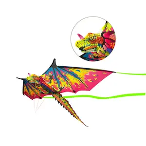 2022 Weifang factory latest models kites for sale wholesale kites octopus dragon style 3d flying dragon kite