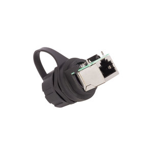 Lshitech M20 công nghiệp hiệu suất cao nữ cắm kết nối không thấm nước <span class=keywords><strong>RJ45</strong></span> cho hàng không IP67 cấp - Product Image 4
