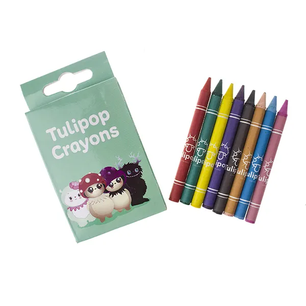 Promotionele Kinderen Kleurpotloden Set Fancy Wax Krijt Art Tekening Kleurpotloden