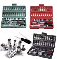 Kit d'Outils Manuels & Conception Étanche & pour Plomberie & Travaux Électriques -002