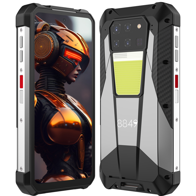 Unihertz 8849 Tank 3 16GB 512GB 23800mAh 6.79 Inch Android 13 Dimensity 8200 5G Rugeed Phone 8849 Tank