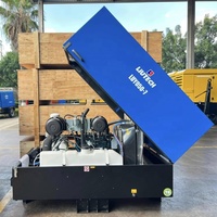 Compresseur pneumatique diesel stationnaire pour l'exploitation minière Liutech Atlas Screw Lubricated Air-end LUY085-14 300 CFM 14 bar