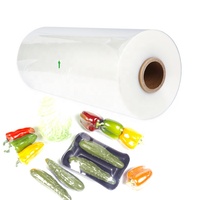 Hoge Prestaties Polyolefine (Pof) Krimpfolie Voor Groenten En Fruit Anti-Fog Film Verpakking Aangepaste Perforatie Plastic Folie