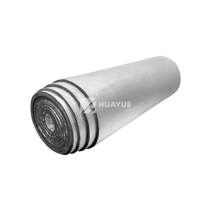 Rouleaux de <span class=keywords><strong>mousse</strong></span> isolante à cellules fermées HUAYUE de 2 pouces avec revêtement en aluminium noir, feuilles de caoutchouc <span class=keywords><strong>mousse</strong></span> de 19 mm - Product Image 2