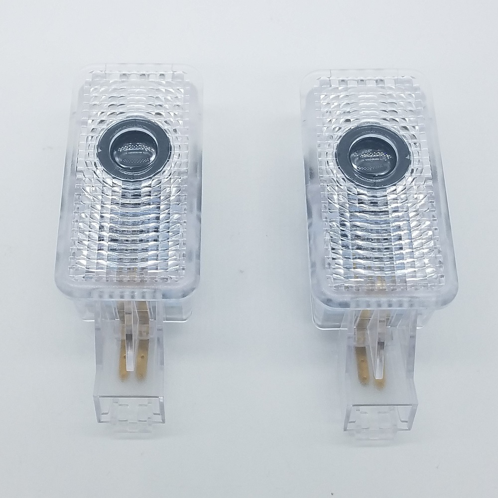 4 Pièces Projecteur LED Porte Voiture - Éclairage Sol Pour Audi A1 A3 A4 A5 A6 Q3 Q5 Q7 A7 A8 R8 TT