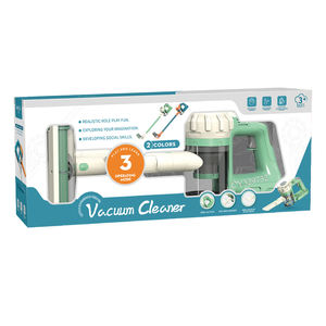 Vente chaude Faire semblant Jouet Aspirateur Ménage Nettoyage Jouets Jouer Ensemble Aspirateur Sans Fil Pour Enfants - Product Image 6