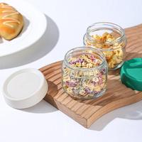 Bocaux en verre de 10 oz et 16 oz avec couvercles, sans BPA, hermétiques, écologiques, compatibles lave-vaisselle, couleur personnalisable, pour les repas et les overnight oats