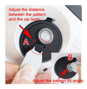 Autodragons Ranger F150 HD Rétroviseur LED avec lumière d'accueil laser, projecteur, jamais décoloré pour Mk4 Edge Explorer Taurus - Product Image 5