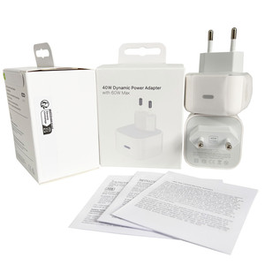 <span class=keywords><strong>Cargador</strong></span> Súper Rápido de <span class=keywords><strong>40W</strong></span> con Enchufe para EE. UU., UE y Reino Unido, Adaptador de Corriente Dinámico USB C para iPhone 17, 16, 15, <span class=keywords><strong>Cargador</strong></span> de Pared TIPO C - Product Image 6