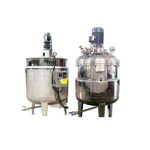 Tùy chỉnh cấp thực phẩm thép không gỉ điện sưởi ấm trộn Tank trộn thiết bị cho đồ uống sản xuất - Product Image 2