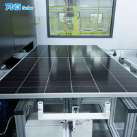 Panel Surya Monokristalin Bifasial PNG Factory Direct 600W 615W 710W Modul PV Half Cell Panel Surya Kaca Ganda