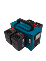 Onduleur à batterie lithium 18/20V, alimentation mobile 330W, sortie AC, double USB Type-C, charge rapide, conduit d'air de refroidissement intégré