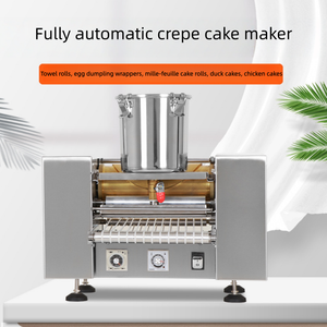 Machine automatique professionnelle pour la fabrication de crêpes et mini-crêpes, idéale pour les gâteaux d'anniversaire, les crêpes au durian et à la mangue - Product Image 3