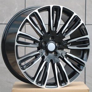 Rin de Alto Rendimiento de 20-22x9.5" 5x108/120 para Range Rover Velar, Plateado/Negro - Product Image 3