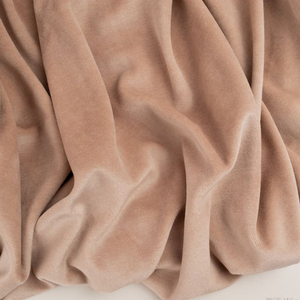 Sürdürülebilir yumuşak stok Lot Rayon viskon Jersey bebek çocuk giyim düz renk 95 Modal iç çamaşırı için 5 Spandex kumaş - Product Image 3