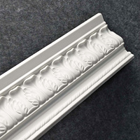 Moulures de plafond en polyuréthane pour la maison, design luxueux, moulures en plâtre PU pour l'intérieur