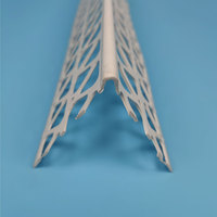 Profilé d'angle en PVC résistant aux UV pour extérieur, pour coins de stuc durables, protection murale en profilé d'aluminium