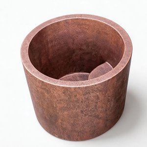 <span class=keywords><strong>Baignoire</strong></span> japonaise en cuivre sur mesure <span class=keywords><strong>avec</strong></span> <span class=keywords><strong>siège</strong></span> pour salle de bain de villa - Product Image 3