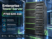 Serveur d'entreprise IBM P740 8205 E6D pour le stockage et le calcul de données