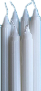 Candela bianca all'ingrosso 300G mozambico 6 pezzi Poly Bag pack sud africa candele per <span class=keywords><strong>la</strong></span> casa - Product Image 6