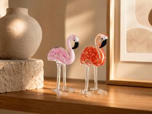 Tiny Glass World Adornos de Cristal Hechos a Mano con Forma de Pájaro, Estilo Art Deco, Modernos, de Lujo Ligero, para Bautizo y Aniversario - Product Image 3