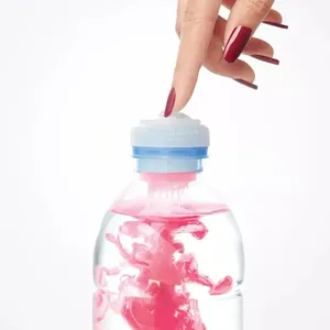 wholesale juice powder press-type dispenser bottle cap for beverage mineral water bottle