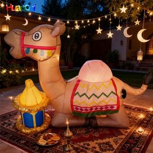 Vente chaude Ramadan Gonflable Chameau Islamique Gonflable Décoration Temple Prix Usine Publicité Gonflable pour Cour Jardin - Product Image 3