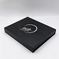 Caja de Regalo Magnética Plegable de Alta Calidad en Oferta, Caja de Papel para Bufandas, Embalaje de Ropa, Cartón para Ropa