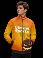Veste bomber de jeu électronique pour homme, personnalisée, décontractée, à manches longues, avec fermeture éclair, pour l'automne, écologique